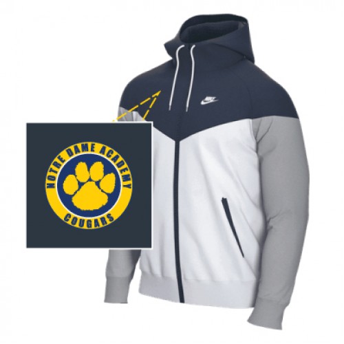 Nike Men's Training Windbreaker (Navy/White)